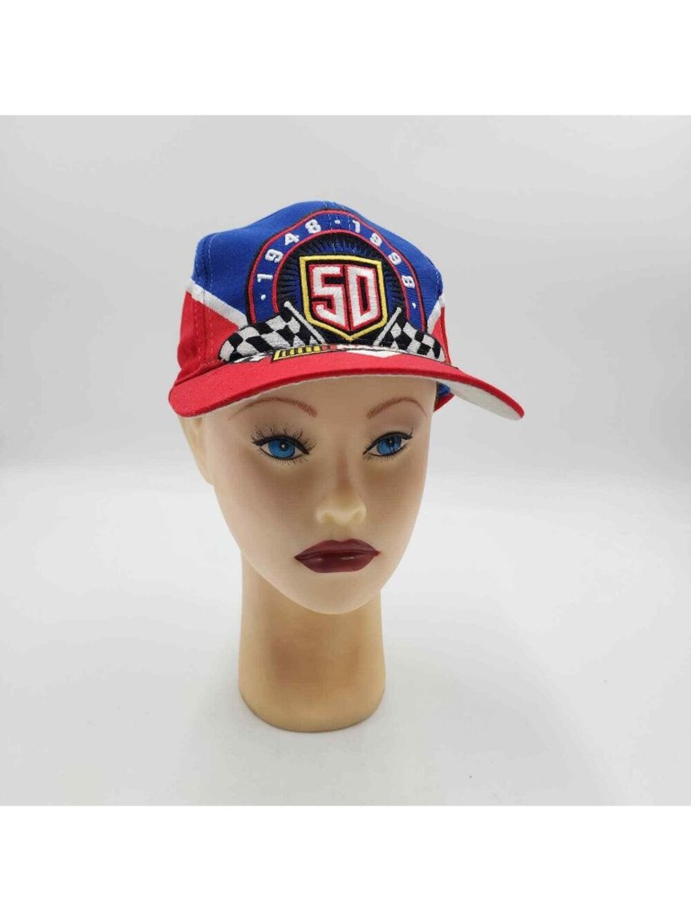 Nascar 50th Anniversary Chase Authentics Adjustable Snapback Hat Vintage 1998
